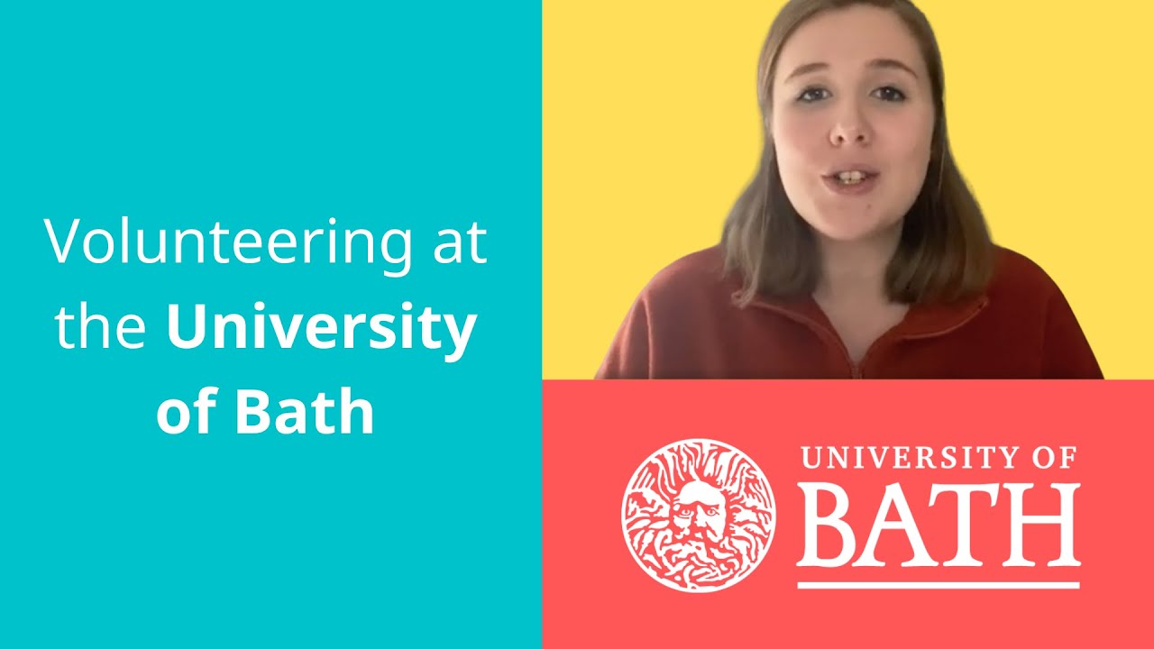 Student volunteering at the University of Bath