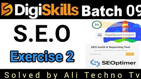 SEO exercise 2 batch 9 | digiskills seo exercise 2 batch 9 | digiskills - SEO Exercise 2 batch 9