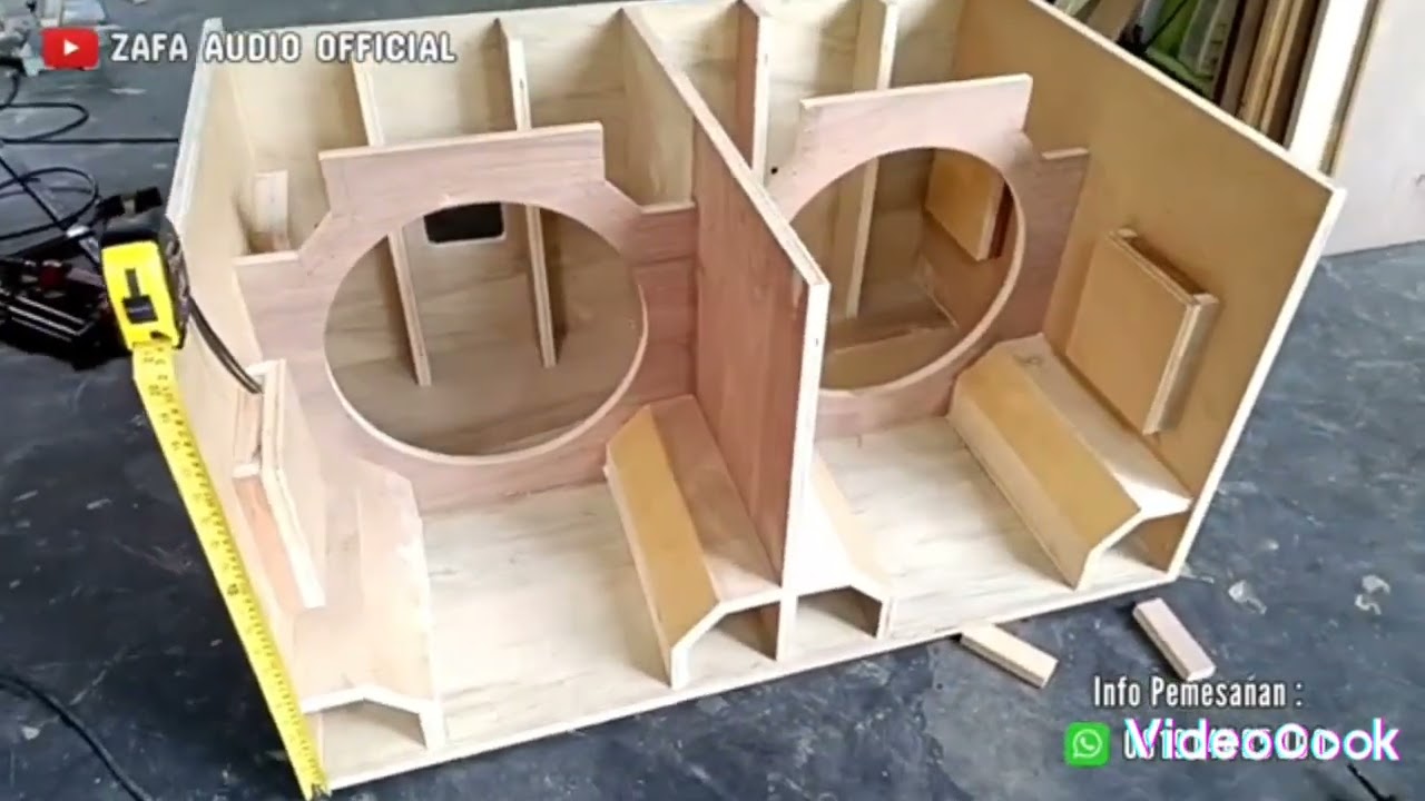 proses pembuat box planar 15 inch double