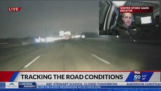 Indiana Weather: Checking road conditions