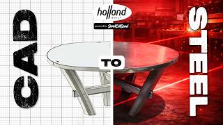 CAD to Reality: Custom Steel Coffee Table Build with SendCutSend
In this episode of Holland Built, Jake designs and builds a custom steel coffee table.
Starting in CAD, he walks through the full design process, including a 36 inch round tabletop, a custom sheet metal wrap technique, and a mortise and tenon style joint done in steel. He also breaks down how he uses SendCutSend tube cutting guidelines to select the right profiles, match corner radii and wall thickness, and export the correct file types for both tube cutting and sheet metal parts.
Once the parts arrive, it’s time to weld everything up, dial in the fitment, and bring the whole table to life from start to finish.
⏰ Timestamps ⏰
00:00: Introduction
02:53: Designing the Table in CAD
05:33: Understanding SendCutSend Guidelines
08:41: Creating the Table Components
11:25: Assembly and Final Adjustments
13:54: Conclusion and Future Plans
SendCutSend Featured Materials:
Mild Steel: https://sendcutsend.com/materials/mild-steel/
Want to rock the same gear as Jake? Grab your SendCutSend merch here: https://store.sendcutsend.com/
Custom sheet metal manufacturing and processing. From prototype to large production runs, get sale and assembly ready custom parts shipped in as little as 2 days; No minimum quantities; free US shipping on orders over $39; made In the USA: https://bit.ly/4dwW6rU
Follow us on Instagram: http://instagram.com/sendcutsend CAD to Reality: Custom Steel Coffee Table Build with SendCutSend