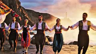 Şilenin Kıyı Kayalıklarında, Dalgaların Çarpması, Doğal Dramatik Işık Eşliğinde Halay Gösterisi 6