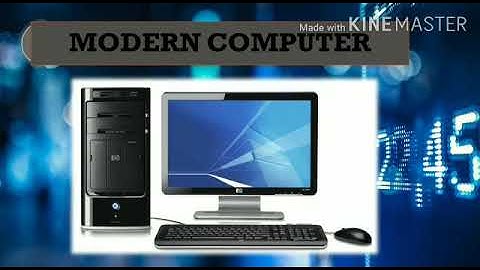 Class 3 ll Computer ll Fundamentals of Computer|| Modern computer