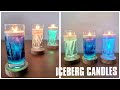 Gel Wax Candle Making At Home Palm Wax Candle Making DIY Candles Design 果冻蜡烛制作 棕榈蜡烛制作 大冰花蜡烛制作