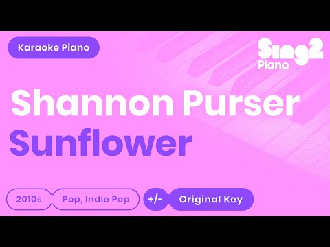 Sunflower (Piano Karaoke Instrumental) Post Malone & Swae Lee