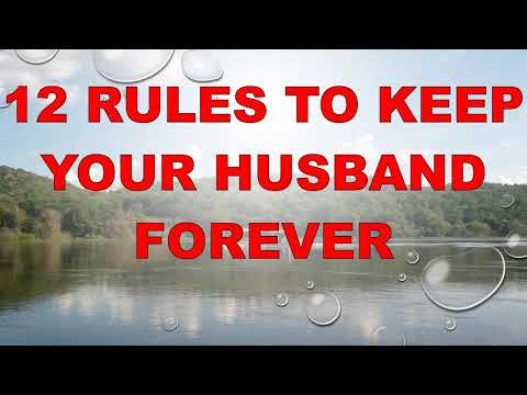 Video: 10 Regole Per Gli Uomini Per Mantenere La Famiglia