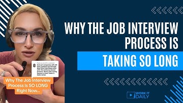 Why The Job Interview Process So Long Right Now 🤨🤨🤨