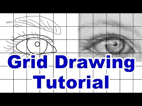 How to Scale Up a Drawing - EmptyEasel.com