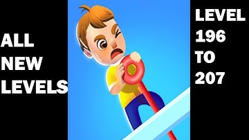 Pin Pull New Levels| Best Puzzle game for android | Level 196 to 207 HD Gameplay