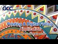 GCC---Printing & Digital Foiling Application by JF-240UV Flatbed Digital Printer