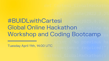 Cartesi Online Hackathon - Workshop and Coding Bootcamp