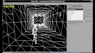 Post Apocalyptic Petra Wireframe