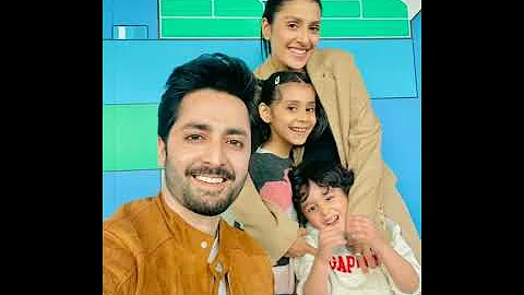 Gorgeous Family Ayeza Khan and Danish Taimoor with Kids |Entertainment|