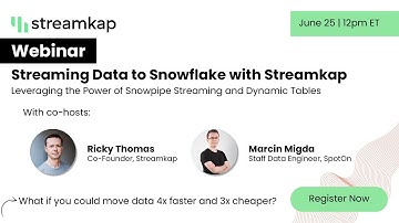 4x faster and 3x Cheaper Snowflake ETL: Snowpipe Streaming and Dynamic Tables