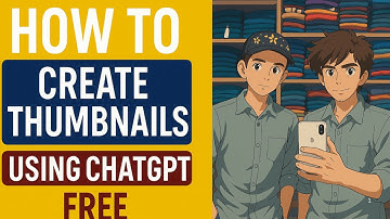 How to Generate FREE Thumbnails Using ChatGPT | Step-by-Step Guide [2025] #thumbnail #chatgpt #edit