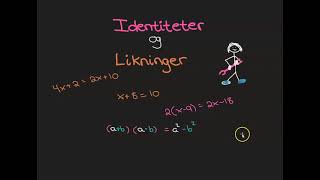 Identitet Og Likning