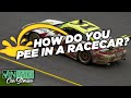Randy Pobst explains how to pee in a racecar