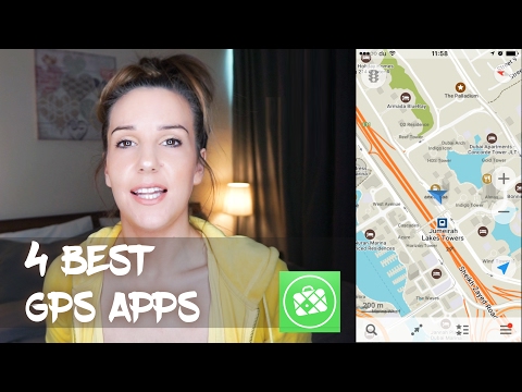 4 Best GPS Dubai Road Map Navigation Apps Free: Dubai Expat