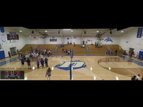 Danbury vs Old Fort High School Girls' Varsity Volleyball