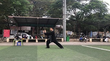 Hướng dẫn bài Thái cực quyền 24 thức hoàn chỉnh theo nhạc, góc quay chính diện