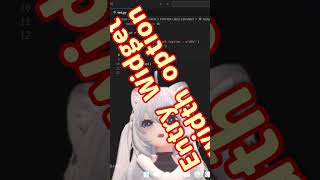 【Python Tkinter】Tkinter Entry widget: width option【English #VTuber】
