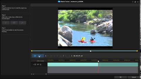 PowerDirector Motion Tracking Demo Video | CyberLink