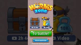 my best ever gameplay in the worms #worms rumble  zone #shorts #gaming