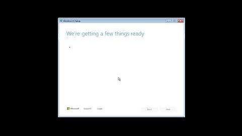 Installing Windows 11 Insider Preview build 26040: New Setup UI