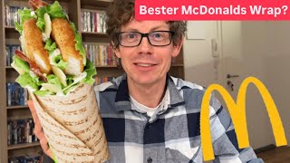 McDonalds McWrap Chicken Caesar Bacon im Test!