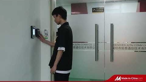 JUTAI Door  Access Control Application Video