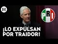 Alfredo del Mazo es expulsado del PRI; “Alejandro Moreno es cínico y mentiroso”, responde