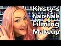 Kirsty Meakin Does Her Naio Nails Filming Makeup