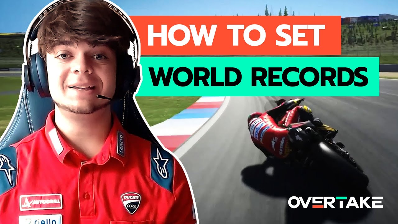 How to set World Records in MotoGP 20 | Brno Lap Guide w/ Esports World ...
