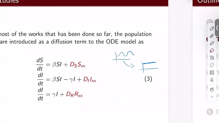 Modelling of spatial infection spread through heterogeneous population