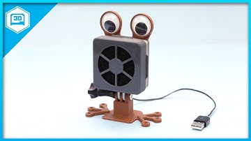 USB Mini Fume Extractor 👀#3DPrinting