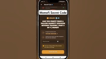 CAN YOU PROFIT FROM A FALLING MARKET DISCOVER REVERSE TRADING | PART 5 OF 7|MEMEFI #shorts #game