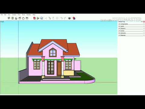  Membuat  Desain  Rumah di  Sketchup YouTube