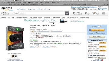 Roxio Game Capture HD Pro - How to use a coupon at Software Voucher
