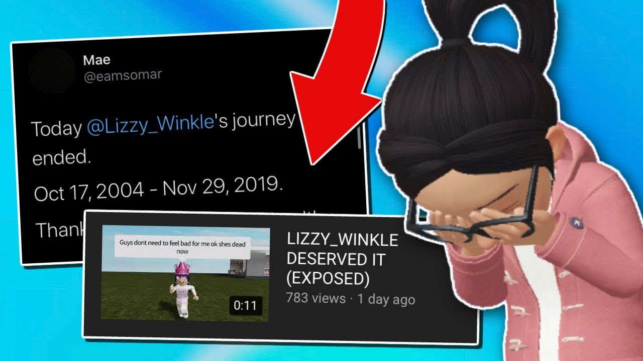 Paloma Made Fun Of A Dead Girl Rip Lizzy Winkle - roblox bloxburg lizzy winkle