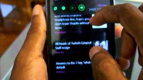 Weave 3.0 Beta for Windows Phone 7