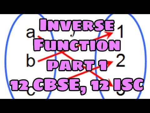 Inverse function