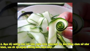 Cách Tỉa Hoa Hồng Từ Dưa Leo