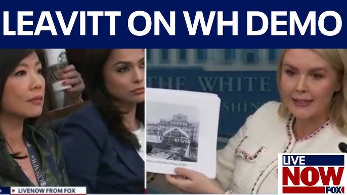 CBS reporter: "Can the president demolish anything he wants?"