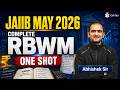 JAIIB RBWM Complete Syllabus Revision in One Video | JAIIB RBWM Marathon Class | JAIIB May 2026