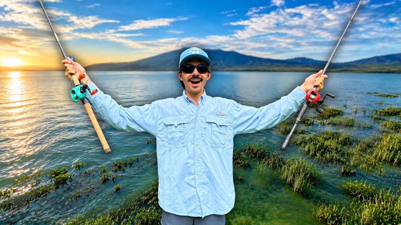 24 Horas pescando el Lago MÁS GRANDE de MÉXICO!