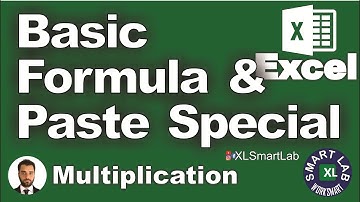 Easy Excel Formulas and Paste Special - Playlist Part 07/28 #excelformula | XL Smart Lab