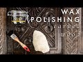 Gilboys beeswax furniture polish  how to polish carved wood