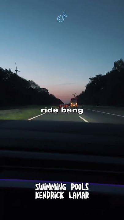 Kendrick Lamar - Swimming Pools ( 2 choppa 200 shoots)