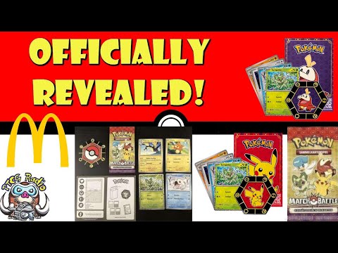 Pokemon McDonalds US TCG 2023 Happy Meal Match Battle Full Card Set of 15!  