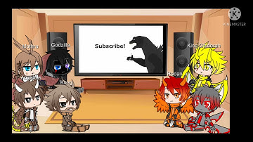 My Kaijus fractures react to If Godzilla was in Mortal Kombat Slick